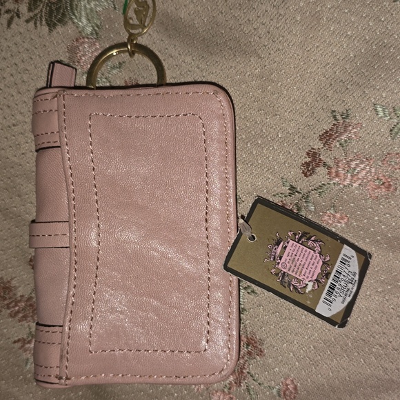Vintage NWT PINK Juicy couture MINI wallet KEYCHAIN - Picture 3 of 7